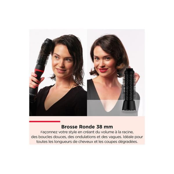 Revlon One Step Blow Dry Multi Air Styler 5 i 1 stylingborste med original Revlon Oval Brush RVDR5371