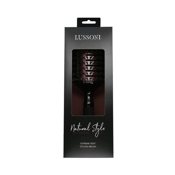 Lussoni Haircare Borste Naturlig Stil 65mm - naturlig borste