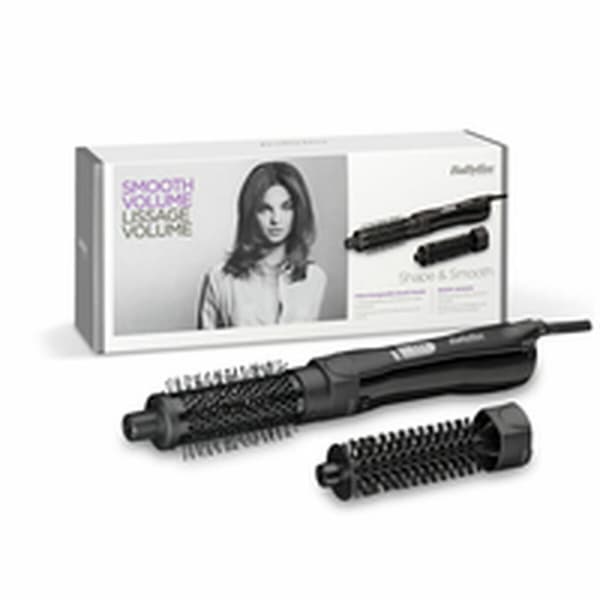 Styling børste Babyliss SHAPE&SMOOTH Sort (2 enheder)
