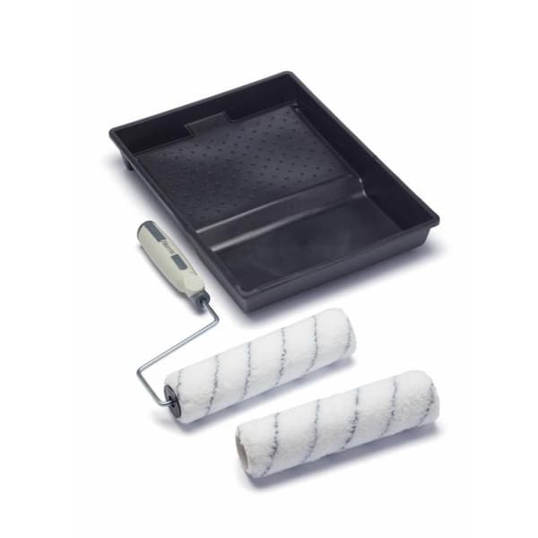 Harris Seriously Good Wall and Ceiling 9 Inch Roller Set Black/White One Size