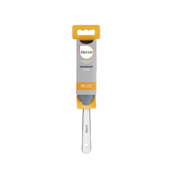 Harris Seriously Good Woodwork Gloss Paint Brush White/Black 50mm