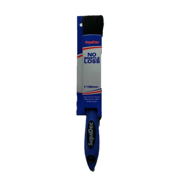 SupaDec Platt målarpensel Navy 25mm