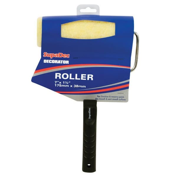 SupaDec Paint Roller Frame Black/Yellow One Size