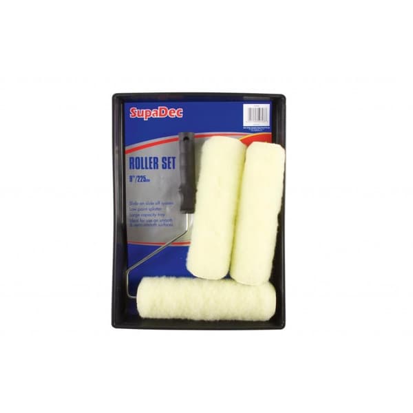 SupaDec Paint Roller Set Yellow/Black One Size