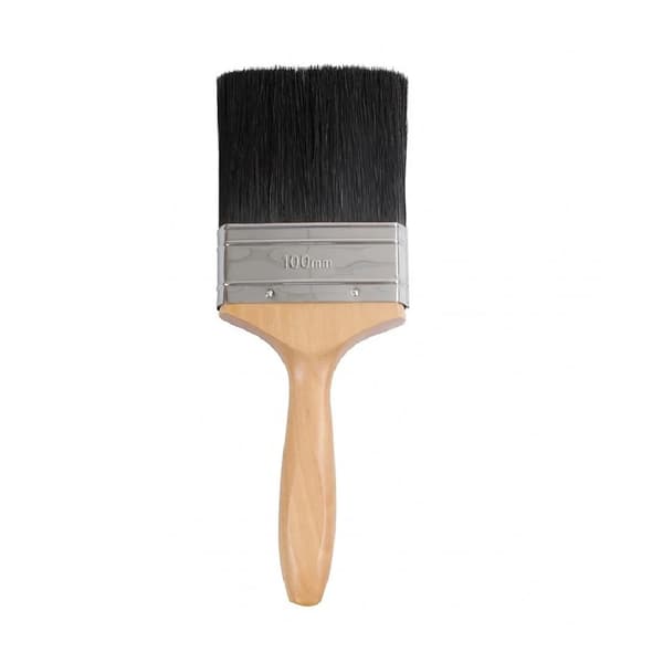 SupaDec Professional Stain & Varnish Brush Black/Natural 100mm