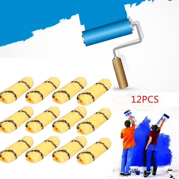 12x 100mm maalirullat koristehihat Sieni tee-seinämaalaus kodinsisustus