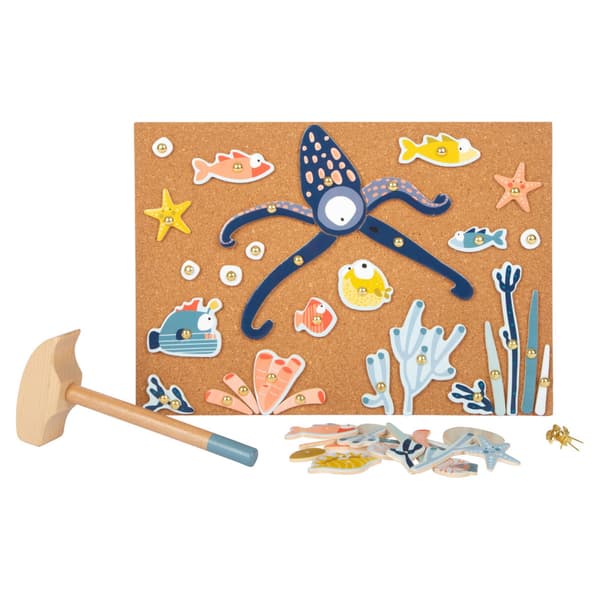 Small Foot - Play with hammer and nails, Life in the sea