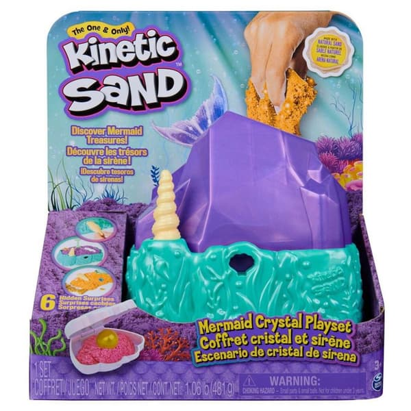 Kinetisk Sand - Sjöjungfrukristall Lekset