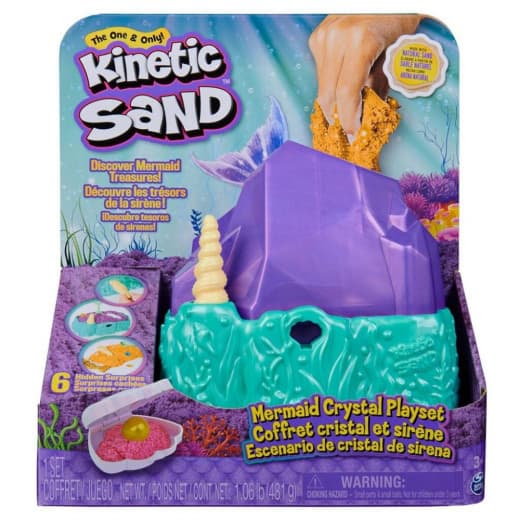 Kinetisk Sand - Sjöjungfrukristall Lekset