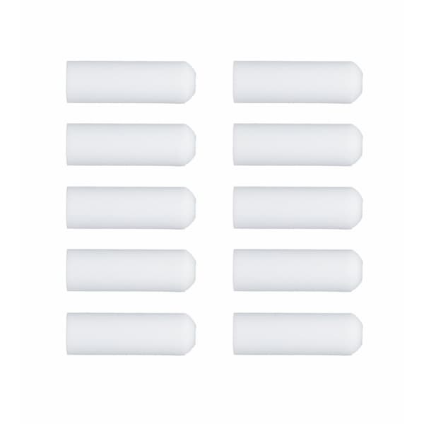 Harris Seriously Good Gloss Paint Roller Sleeve (Pack of 10) White One Size