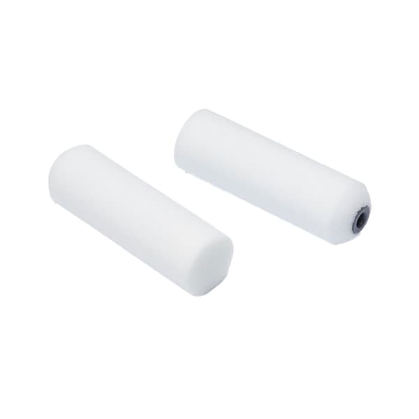 Harris Seriously Good Gloss Paint Roller Sleeve (Pack of 2) White One Size