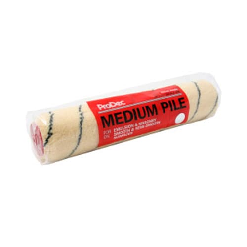 Rodo Limited Woven Tiger Print Medium Pile Paint Roller Sleeve Cream 300mm