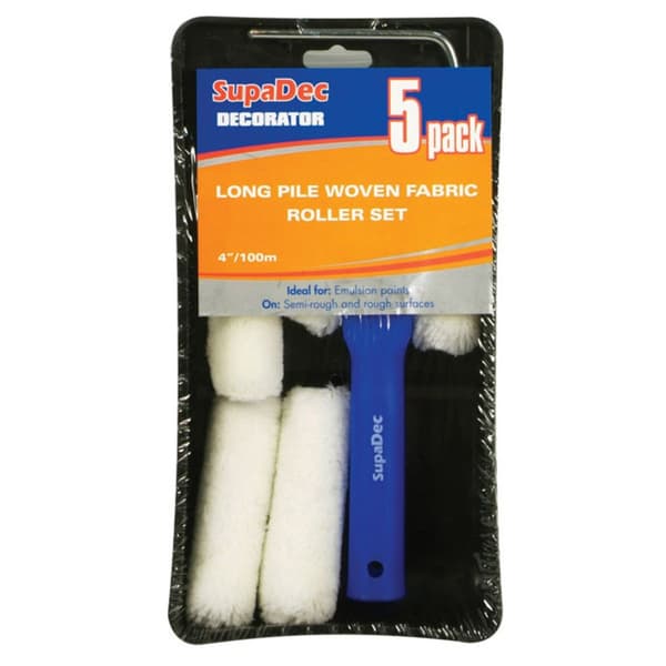 SupaDec Paint Roller Set White/Blue One Size