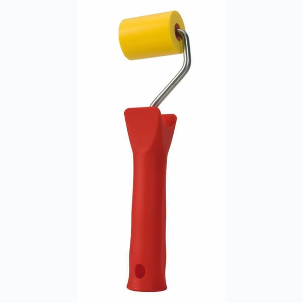 Mako Foam Wallpaper Seam Roller Red/Yellow One Size
