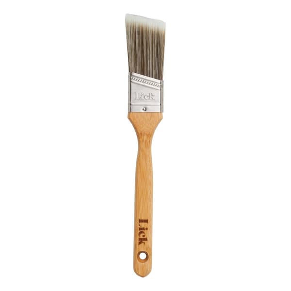 LickTools Bamboo Paint Brush Brown/Silver 1.5in