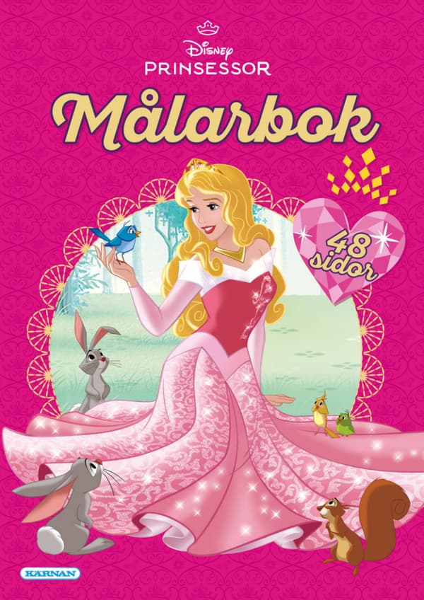 Målarbok - Prinsessor