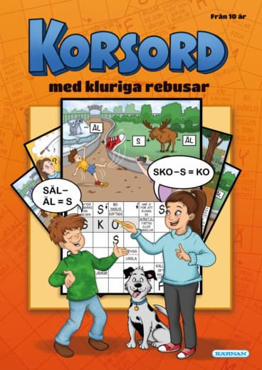 Korsord med kluriga rebusar