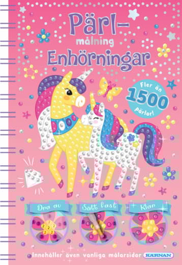 Pärlmålning - Enhörningar
