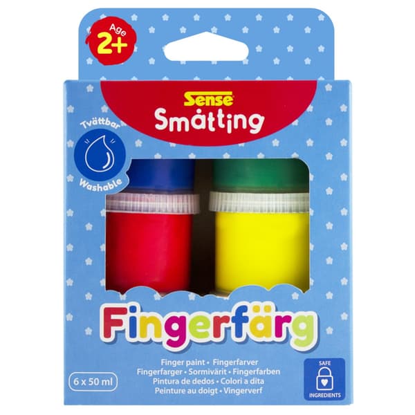Sense Finger Paint 6-Pak