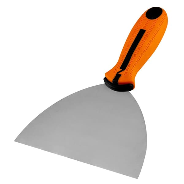 150 mm malingspatel, rustfrit stål, to-komponent håndtag