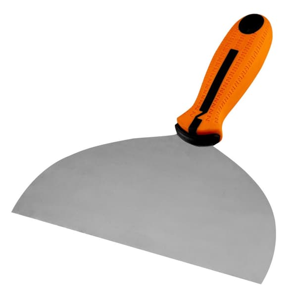 200 mm färgspatel, rostfritt stål, tvåkomponentshandtag