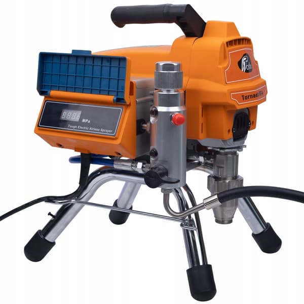 Rosfix Rosfix Tornado RT4 UltraSpray 3000W 22MPA 3,2L/min + 6L tank för material/färg för Tornado/Graco kolvmålningsenhet