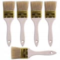 Miniatyrbild 6 av 6: Set med 20 platta penslar, 15/25/36/50 mm naturborst