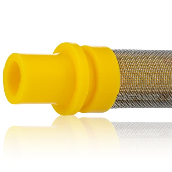 Fingerfilter 100 mesh, gult til sprøjtepistol