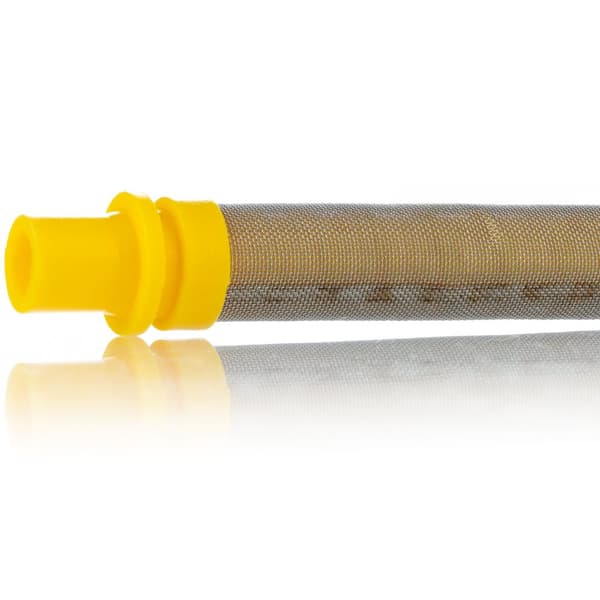 Fingerfilter 100 mesh, gult til sprøjtepistol