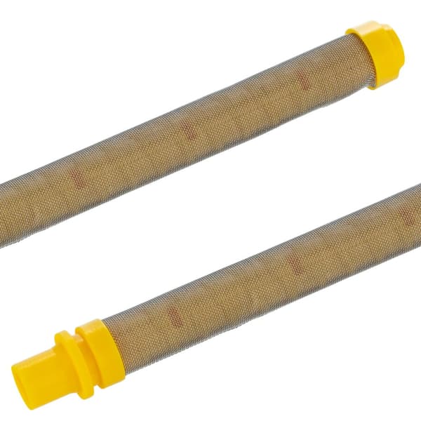Fingerfilter 100 mesh, gult til sprøjtepistol