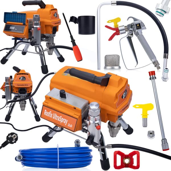 Rosfix Tornado RT4 UltraSpray 3000W 22MPA 3,2L/min malerenhed