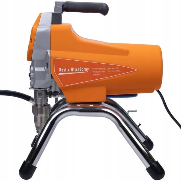 Rosfix Tornado RT2 UltraSpray 1800W målningsenhet + Målartillbehör set v1