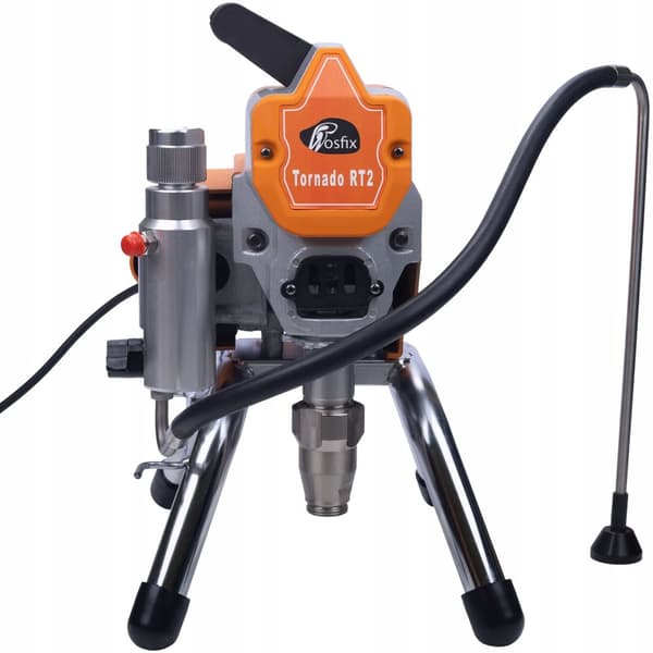 Rosfix Tornado RT2 UltraSpray 1800W målningsenhet + Målartillbehör set v1