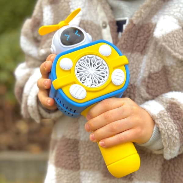 WOOPIE Boblemaskine Astronaut Gul