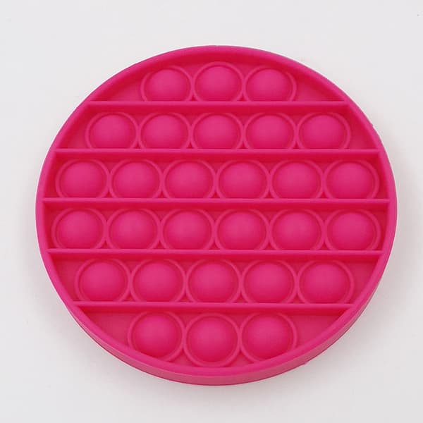 Bubble Pop It Fidget  fl. farver - Rund