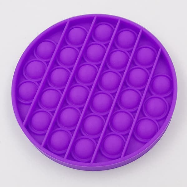 Bubble Pop It Fidget  fl. farver - Rund