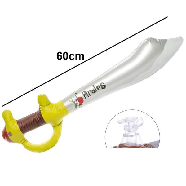 Fashion Uppblåsbart Piratsvärd Barnleksak 60cm
