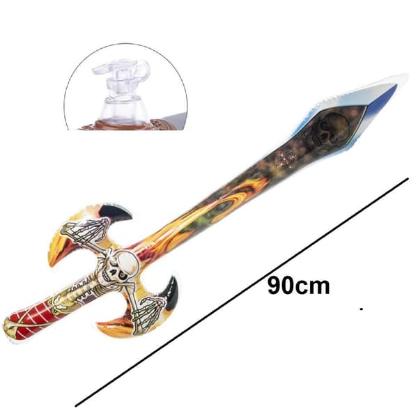 Uppblåsbart Knight Sword Barnleksak 90cm