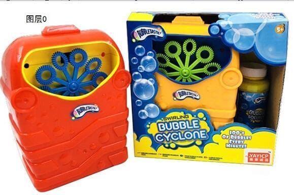Såpbubbelmaskin Röd