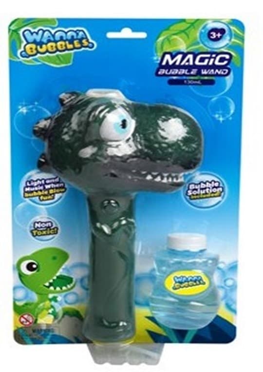 Såpbubbelstav Dino med Musik
