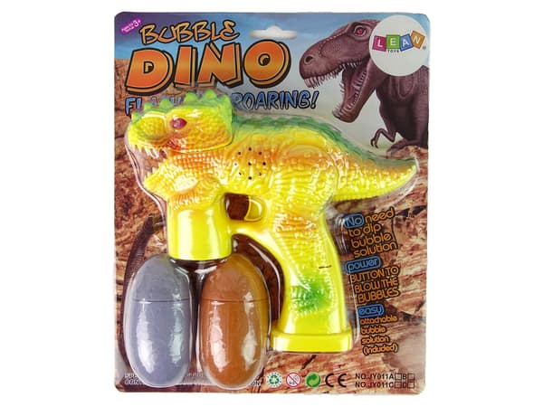 Sæbebobler Dinosaur Bubble Flydende Æg Gul
