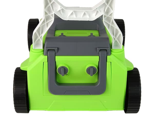 Grøn plæneklipper boblemaskine