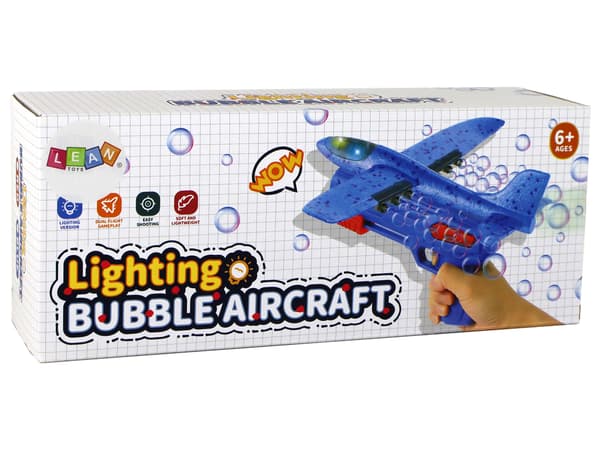 Fly Sæbebobler Launcher Pistol Blå