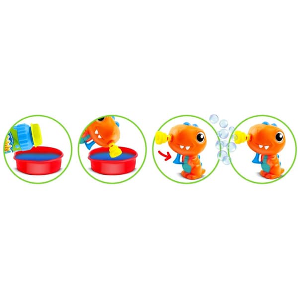 Ricokids RK-905 Dinosaur Bubble Machine