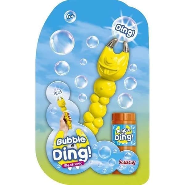 Såpbubblespel - LANSAY - 25635 - Bubbles Party - Bubble Ding Electronic