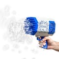 Miniatyrbild 1 av 4: Bubbelmaskin, bubbelpistol med 69 kanoner med LED-ljus, såpbubbelblåsare bubbelleksak för barn