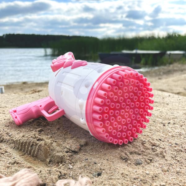 WOOPIE Bubbelpistol 91 Hål Rosa