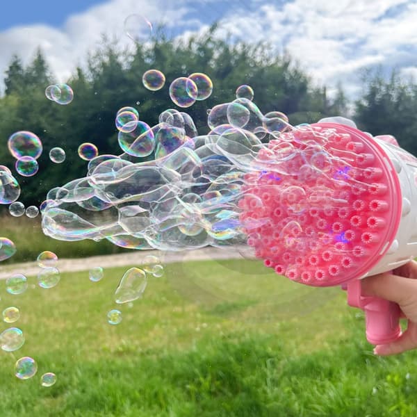 WOOPIE Bubbelpistol 91 Hål Rosa