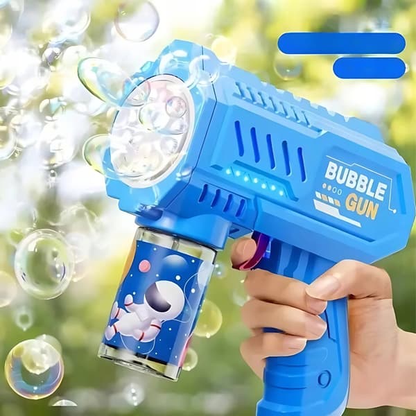 LED-kuplapistooli + 100 ml:n patruuna automaattinen kuplageneraattori