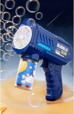 LED-kuplapistooli + 100 ml:n patruuna automaattinen kuplageneraattori